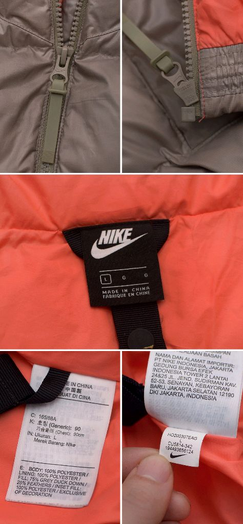 나이키 NSW 다운 필 골드 푸퍼 크롭 숏패딩 (L / 95-100)--9