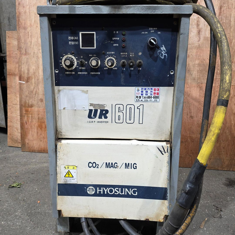 효성 인버터 CO2/MAG/MIG 600A 반자동용접기 #중고 CO2용접기 이미지