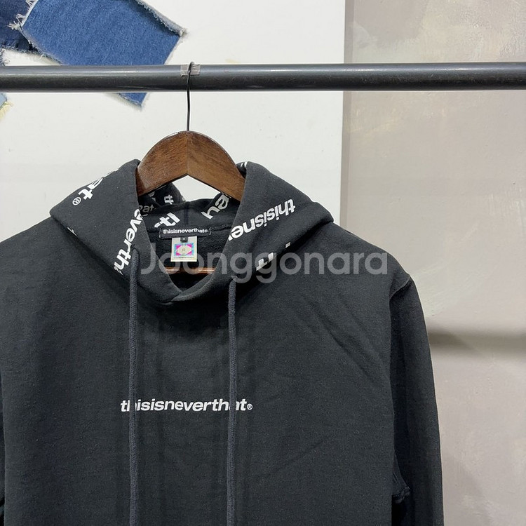 (100) 디스이즈네버댓 스트릿 프린팅 후드티--2