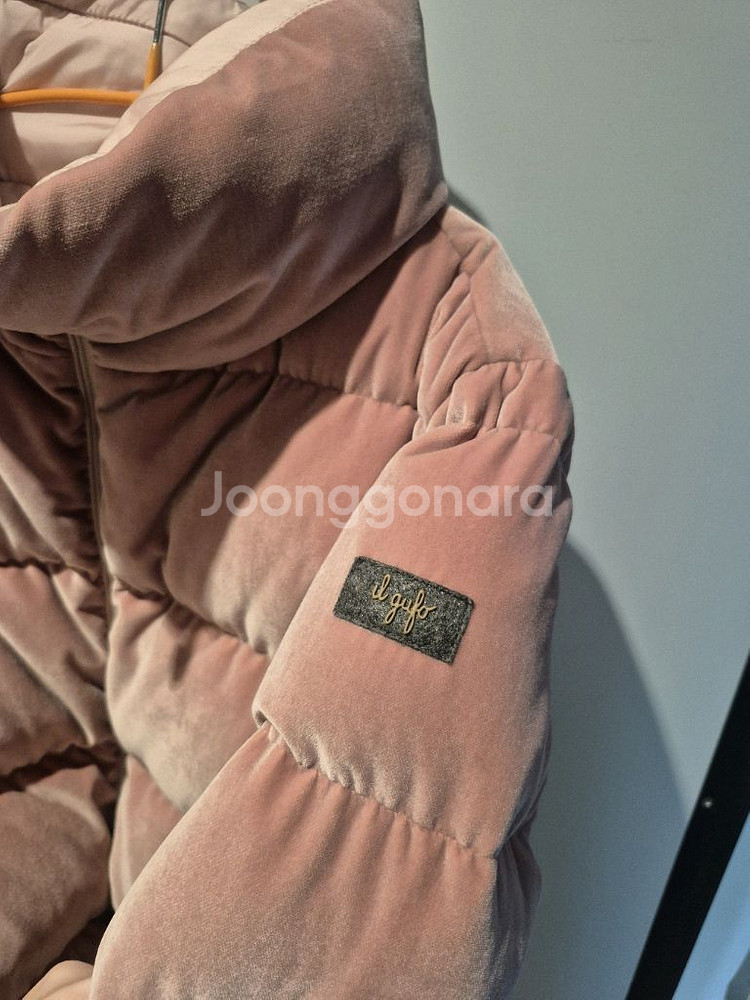 일구포 벨벳 패딩(10y)--3