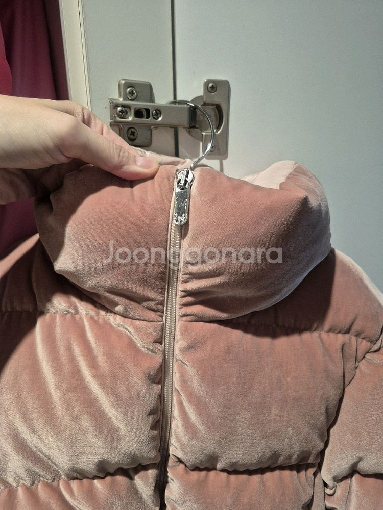 일구포 벨벳 패딩(10y)--2