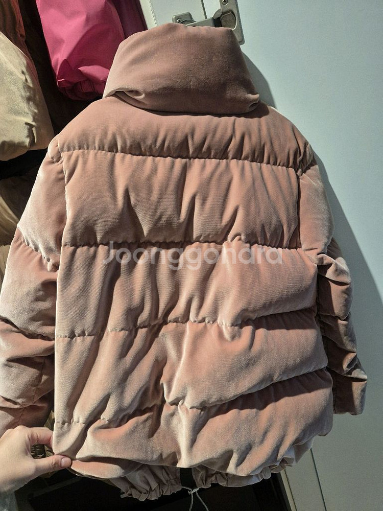 일구포 벨벳 패딩(10y)--4