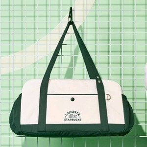 스타벅스 프리퀀시 라코스테 멀티플백 가방 그린 1개 미개봉새것