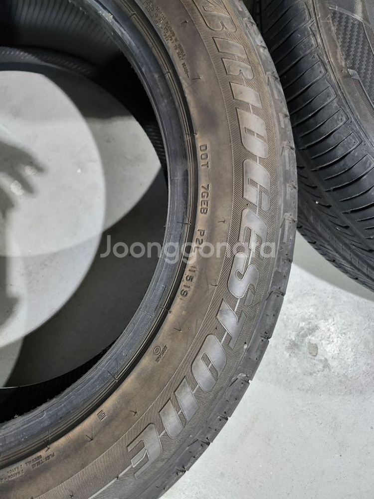 타이어 255/55R/19 4개--5