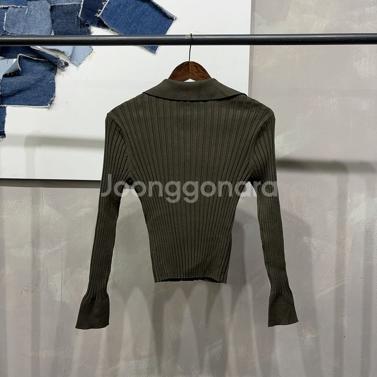 (90) 리스트 LIST 여성 골지 니트 가디건--3