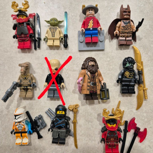레고 미니피규어 판매1