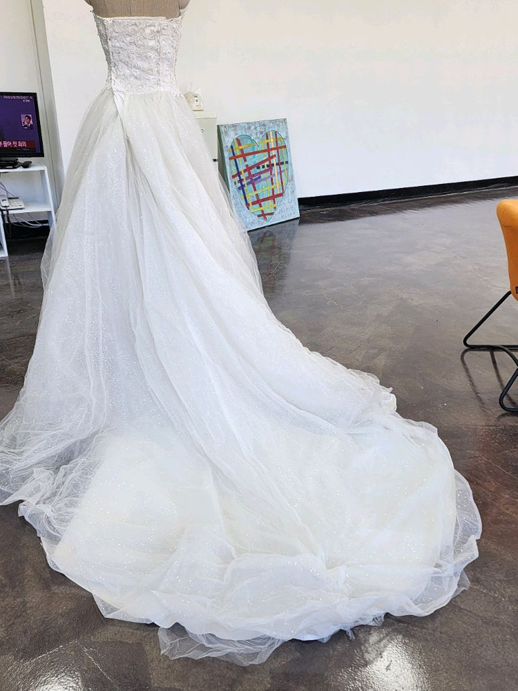 비즈폭탄 웨딩드레스--6