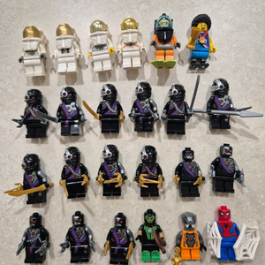 레고 각종 미니피규어 판매4