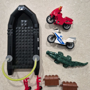 레고 배/오토바이/악어/각종 소품 판매