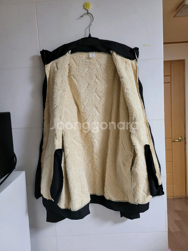 남성)빅사이즈 경량 뽀글이 점퍼(새상품 115)--2