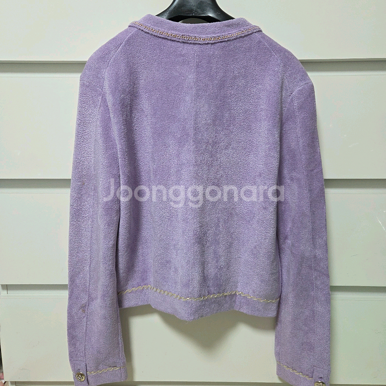 타임 부클레 글리터 라인 가디건 랑방 마인 더캐시미어--2