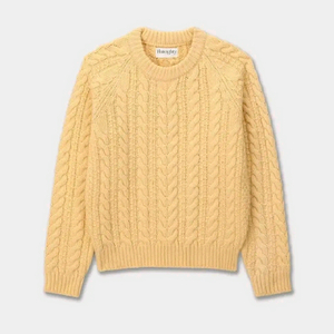 플랫에이티 flateighty 케이블 스웨터