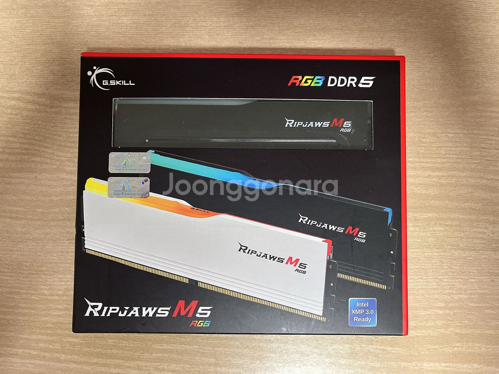 G.SKILL DDR5-6000 CL30 RIPJAWS M5 RGB 블랙 패키지 (32GB(16Gx2))--0