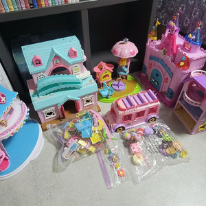 캐치 티니핑 장난감 풀세트 + 티니핑 피규어 35개 + 티니하트윙 + 인형 10개 + 퍼즐 액자 일괄 판매