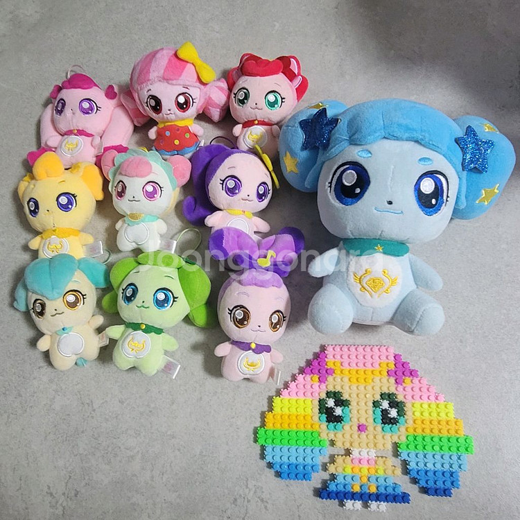 캐치 티니핑 장난감 풀세트 + 티니핑 피규어 35개 + 티니하트윙 + 인형 10개 + 퍼즐 액자 일괄 판매--3