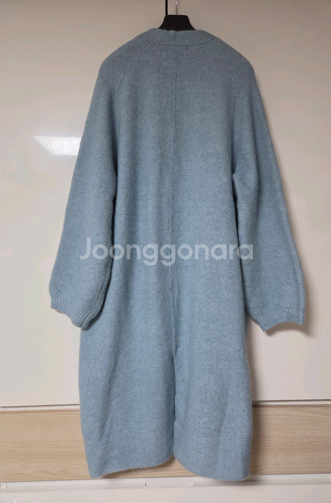 타임 알파카 블렌드 니트 가디건 랑방 마인 더캐시미어--4