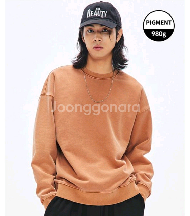 브라운 맨투맨--0