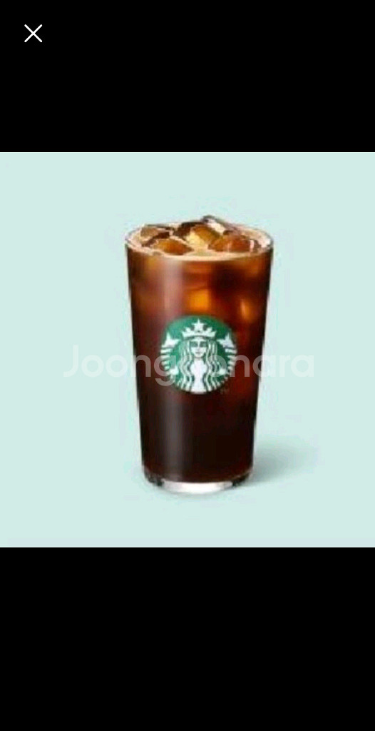 스타벅스 아메리카노(4장 가능)--0