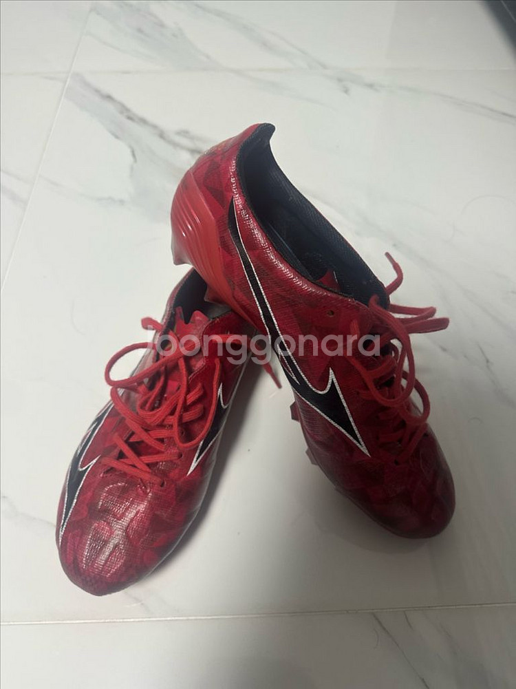 미즈노 알파2 최상급 축구화 255mm--0