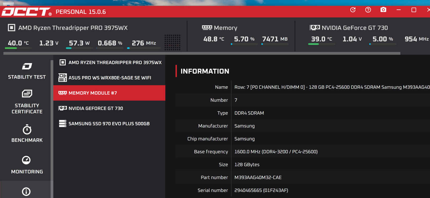 삼성전자 DDR4-3200 25600 ECC/REG 128GB 이미지