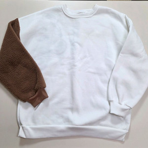 기모 곰돌이 캐릭터 뽀글이 맨투맨 F 새상품