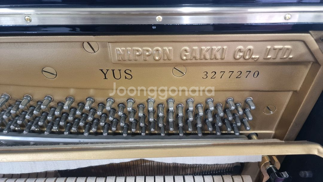 야마하피아노 YUS 블랙 made in japan--7