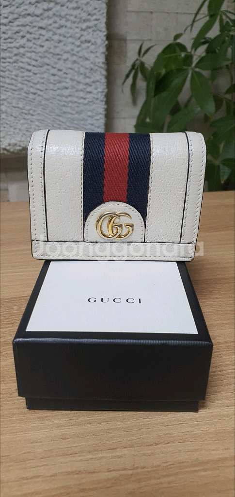 구찌 오피디아 반지갑 카드지갑 정품A급(감정O)프라다루이비통디올고야드샤넬셀린느보테가생로랑--0