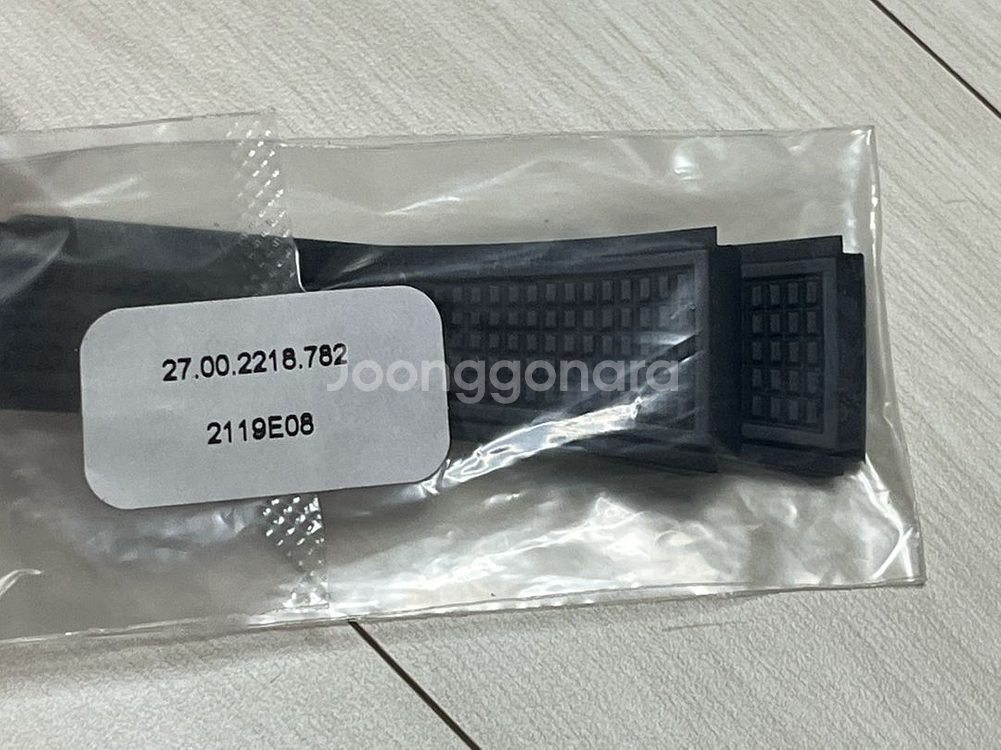 미개봉 제니스 데피클래식 블랙 러버 스트랩--0