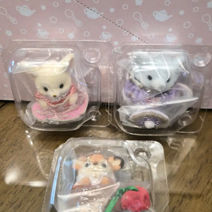 실바니안 아기티타임 코끼리+사막여우+사슴