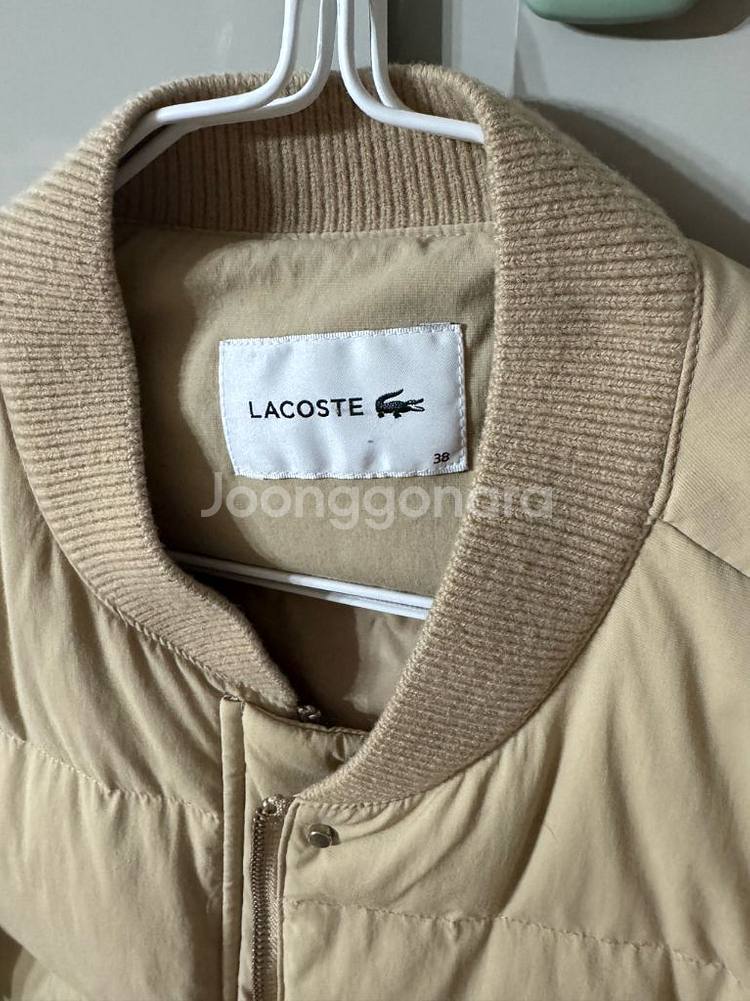 라코스테 구스 패딩--2