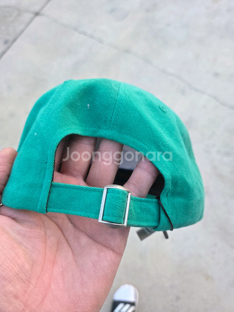 본투윈 스퀘어 캡 모자 프리 그린--2