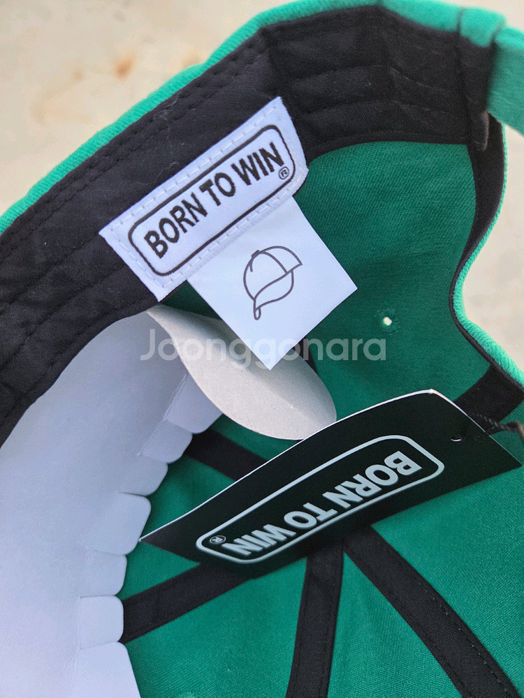 본투윈 스퀘어 캡 모자 프리 그린--4