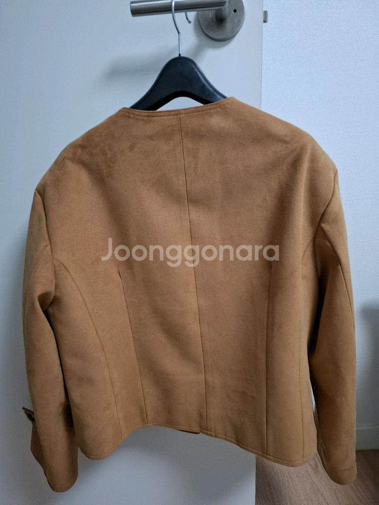 안나디바 스웨이드 자켓--1