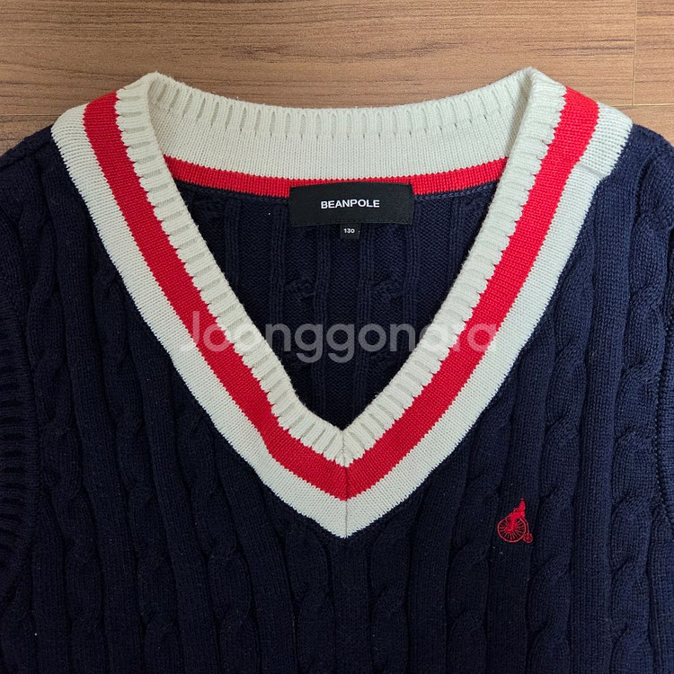 빈폴키즈 니트 조끼 130 (택포)--1