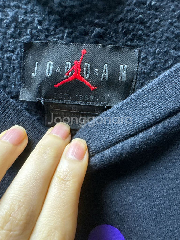 나이키조던맨투맨(남성)--2