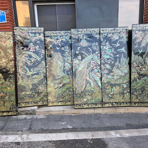 나전칠기 자개문짝 6