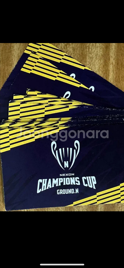 넥슨 챔피언스컵 넥슨캐시--0