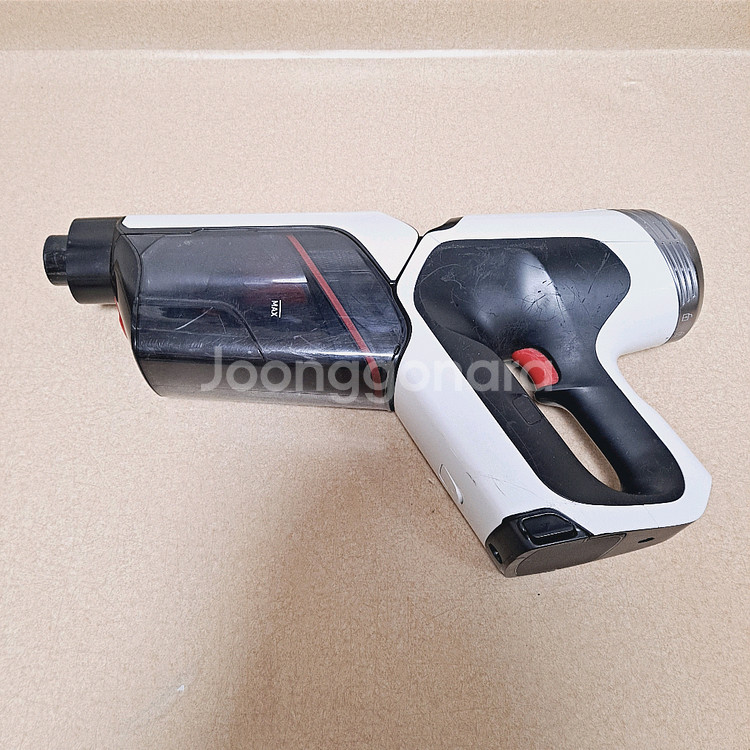 삼성파워건 150w 무선청소기 방전 본체만 부품용 필터 모터 먼지통 포함--1