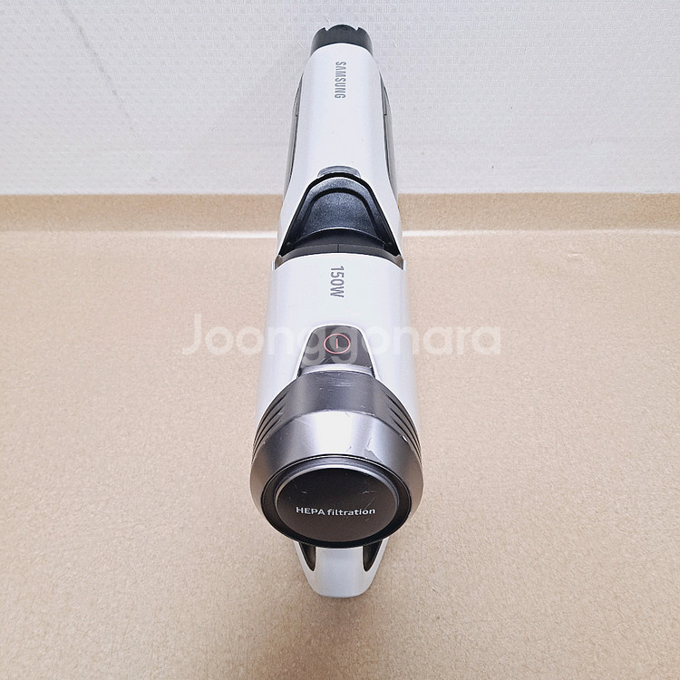 삼성파워건 150w 무선청소기 방전 본체만 부품용 필터 모터 먼지통 포함--3