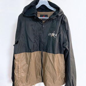 (XL)나이키조던남자빅로고투톤후드바람막이자켓