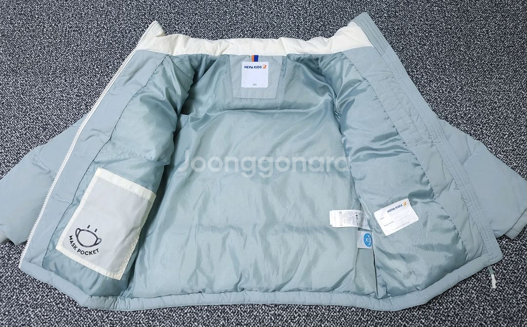 [무료배송][120]네파 키즈 덕다운 패딩--3
