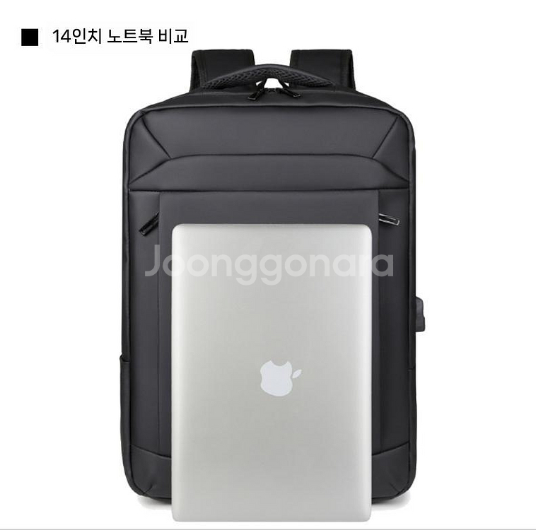 다이아 usb충전 포트 비즈니스 남성용 백팩 방수 노트북 가방--1