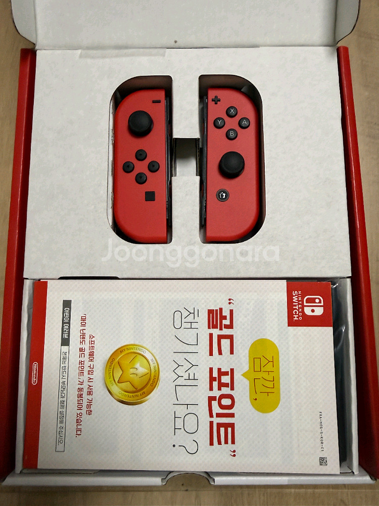 닌텐도 스위치 OLED 마리오 레드--3