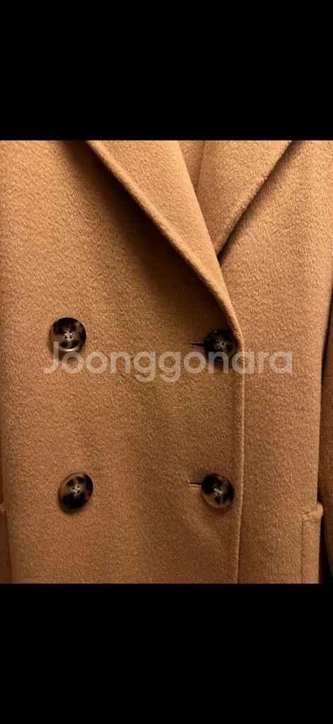 카멜 울100% 롱 코트 IVYOAK--2