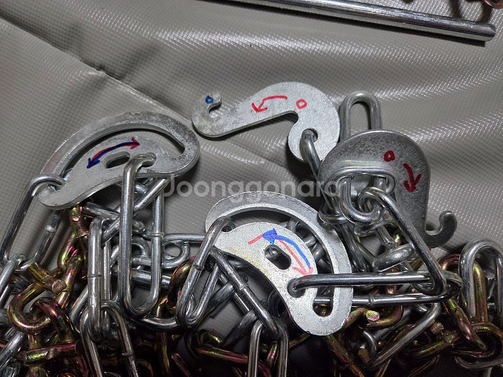 포터2 봉고 3 스노우 체인 500-12 평발--6