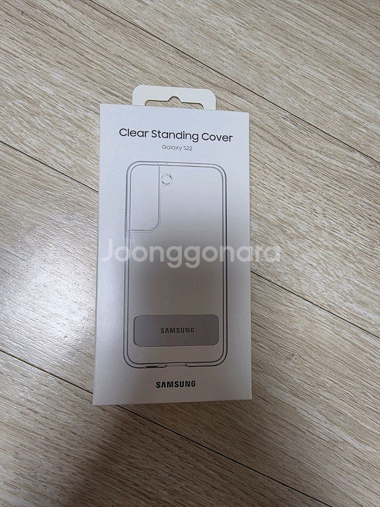 삼성 갤럭시 S22 클리어 스탠딩 커버--0