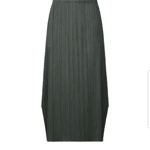 새상품)플리츠플리즈 12월 먼슬리 스틸그레이 스커트