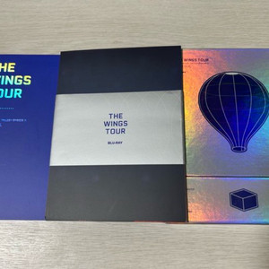 BTS 윙즈콘 블루레이 DVD