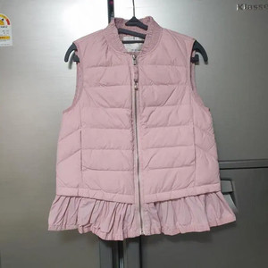 레니본 프릴 구스다운 베스트