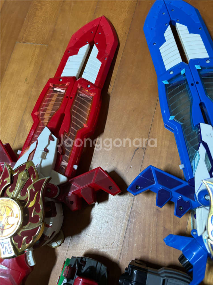 일괄) 미니특공대 트랜스웨폰 파워레인저 트레인포스 트레인체인저 장난감 인테리어 소품--2